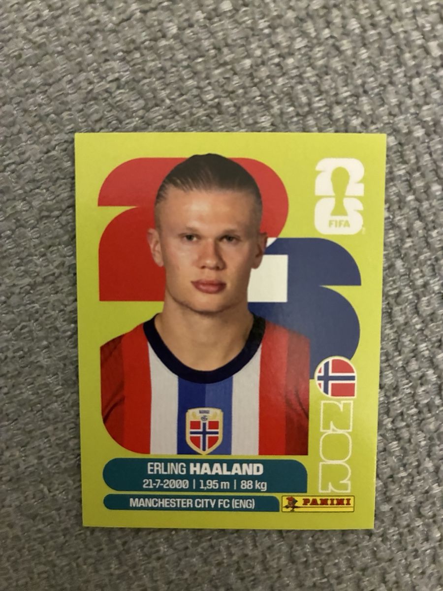 Panini Sammelbilder & Trading cards: Erling Haaland Panini Sticker – Neu (gemäss Beschreibung) aus Stäfa von greety1981