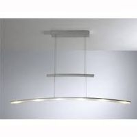 Pendelleuchte Bopp Arco LED dimmbar Aluminium gebürstet