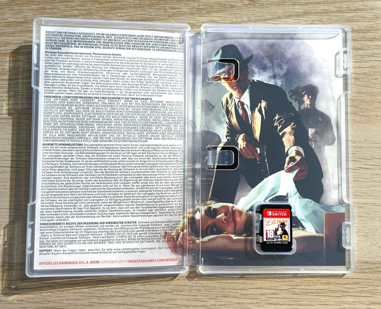 Nintendo Giochi: L.A. Noire Nintendo Switch – Usato da St. Gallen venduto da Alpine.Arcade 2