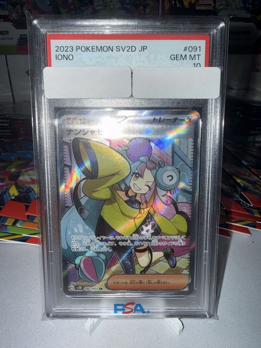 Pokémon Carte collezionabili: Enigmara (sv2D 091) PSA 10 – Nuovo e nell'imballaggio originale da Bern venduto da Ludixii