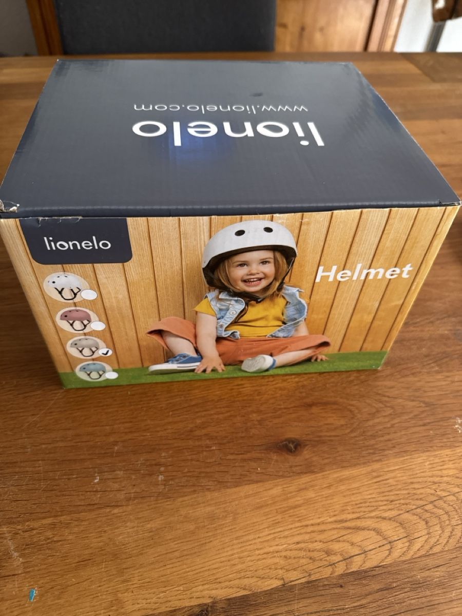 Caschi: Neuer Lionel Kinder Helm beige – Nuovo e nell'imballaggio originale da Therwil venduto da Schneefra1