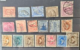 EGYPTE timbres anciens - à voir!