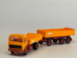 GB2- Kibri Mercedes Kipper Lastzug orange