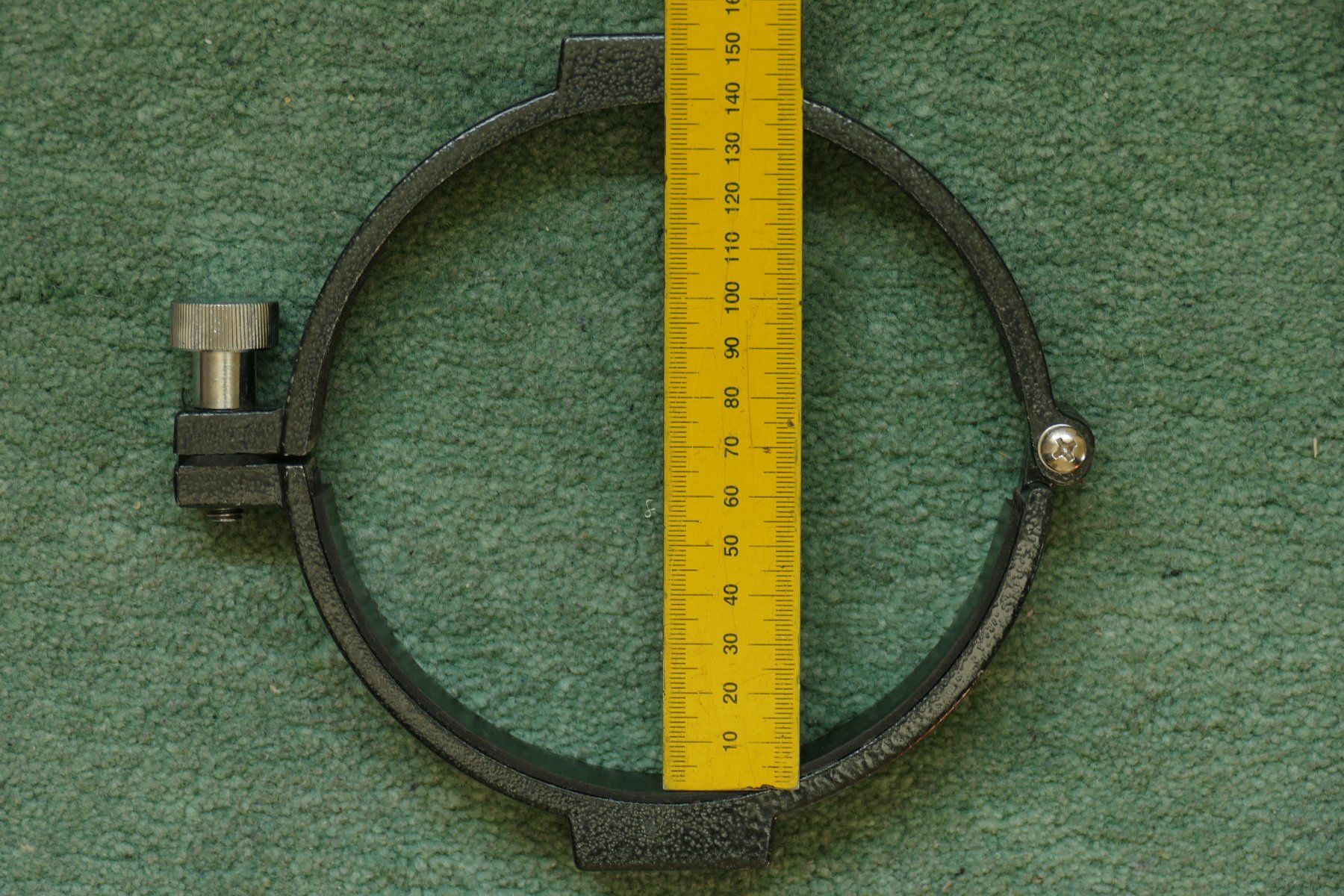 Wandhalterungen: Rohrschellen-Paar Durchmesser Innen 140mm – Gebraucht aus Moutier von Majestic12B 2