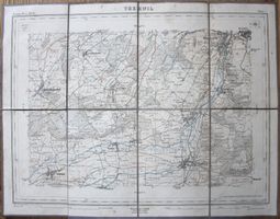 Landkarte Therwil Blatt 7,  1877/1906