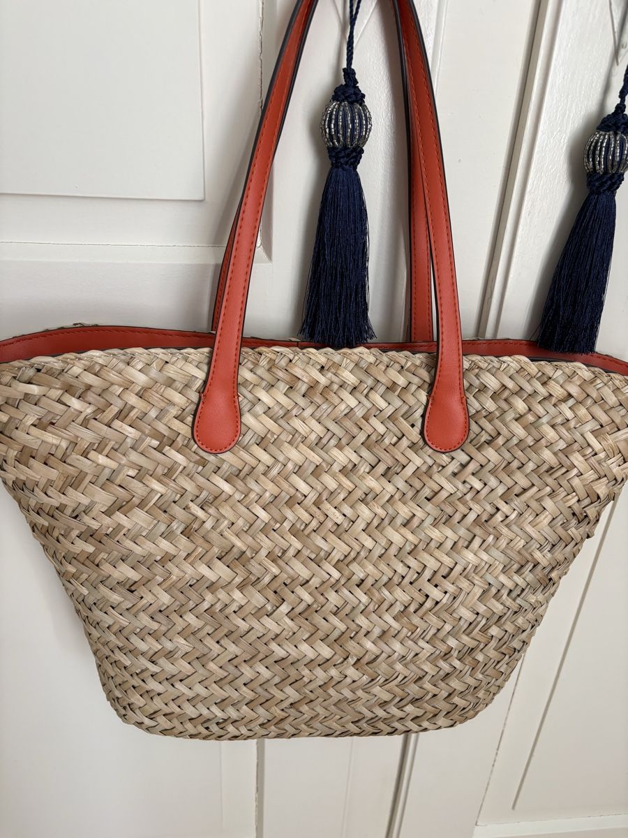 Borse da donna: Sommerliche Tasche aus Bast – Usato da Winterthur venduto da Lepetitprince18