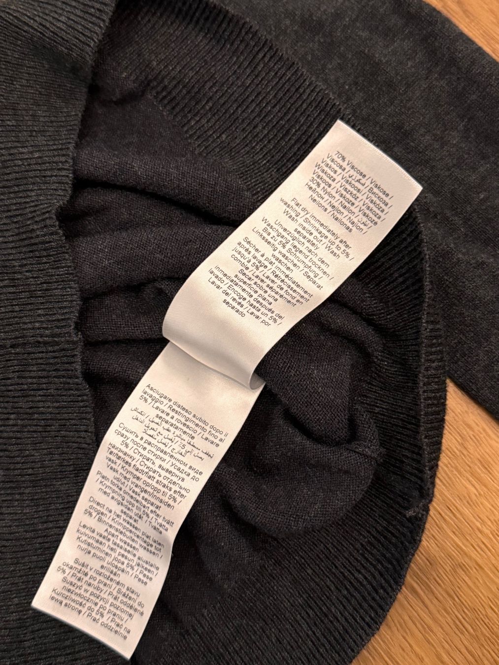 Maglioni & Felpe: Basic Pullover antrazit grau Oxmo Gr. S – Usato da Rothrist venduto da Fondgruebe 3