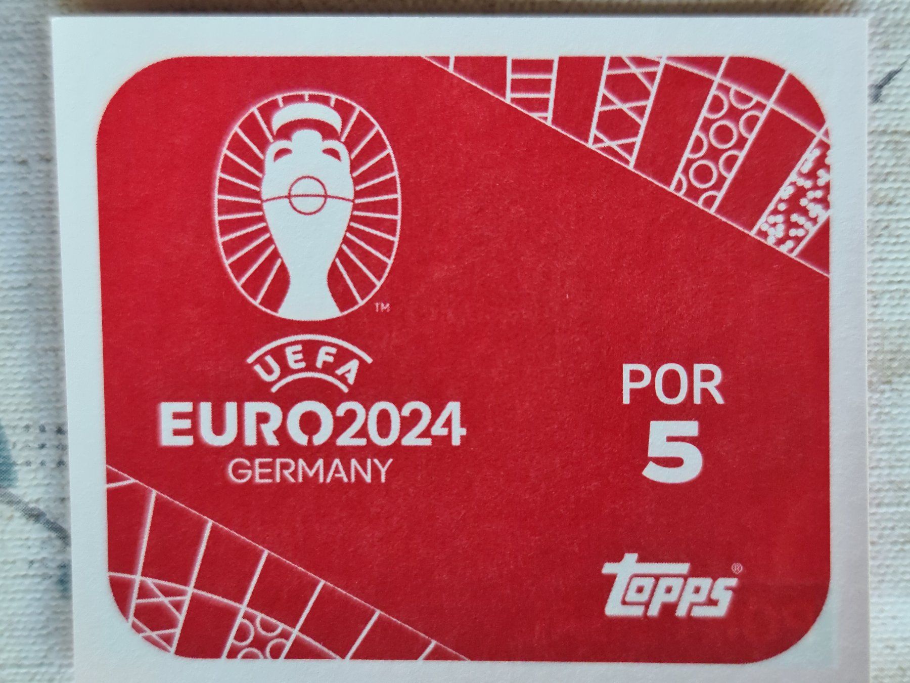 Topps Carte collezionabili: Topps EURO2024 POR 5 – Nuovo e nell'imballaggio originale da Dintikon venduto da Prime-shop 1