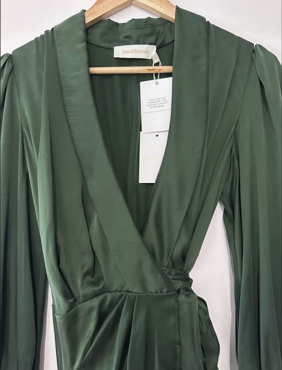 Zimmermann Vestiti: Zimmermann Silk Wrap Dress – Nuovo (secondo la descrizione) da St.Josefen venduto da lop_lh8d 5