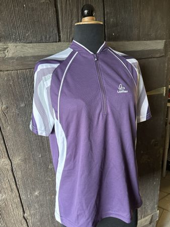 Löffler Damen Radtrikot lila Grösse L guter Zustand