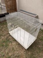 Vogelkafig mit Zubehoer guter Zustand