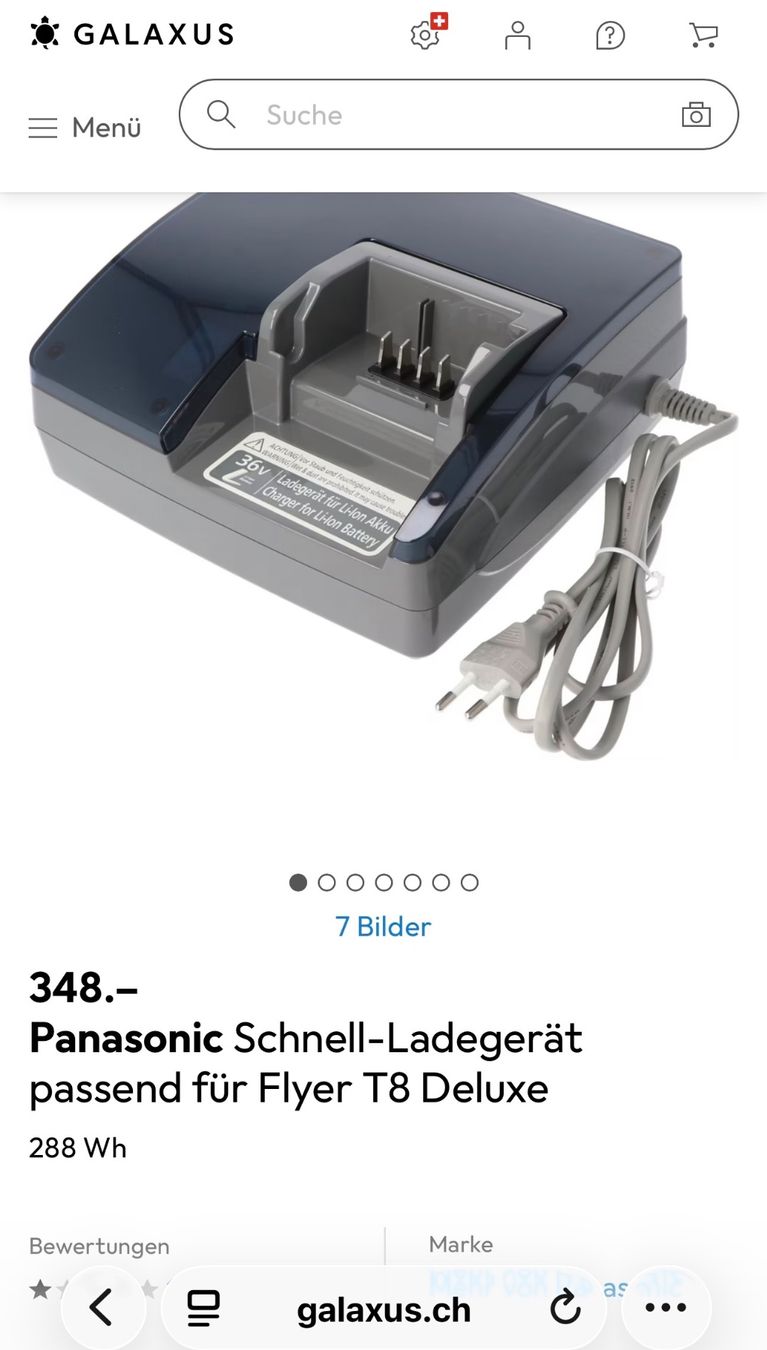 Panasonic Chargeurs: Ladegerät Panasonic 36 V Ladestation – D'occasion à Wädenswil par nam_k8dc 3