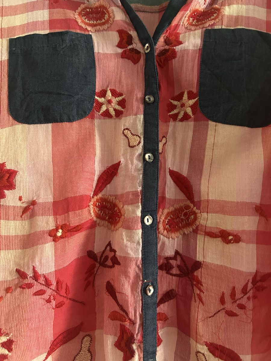 Desigual Camicette: Hübsche Desigual Bluse kariert Gr. 40  – Usato da Allschwil venduto da meeresperle 1