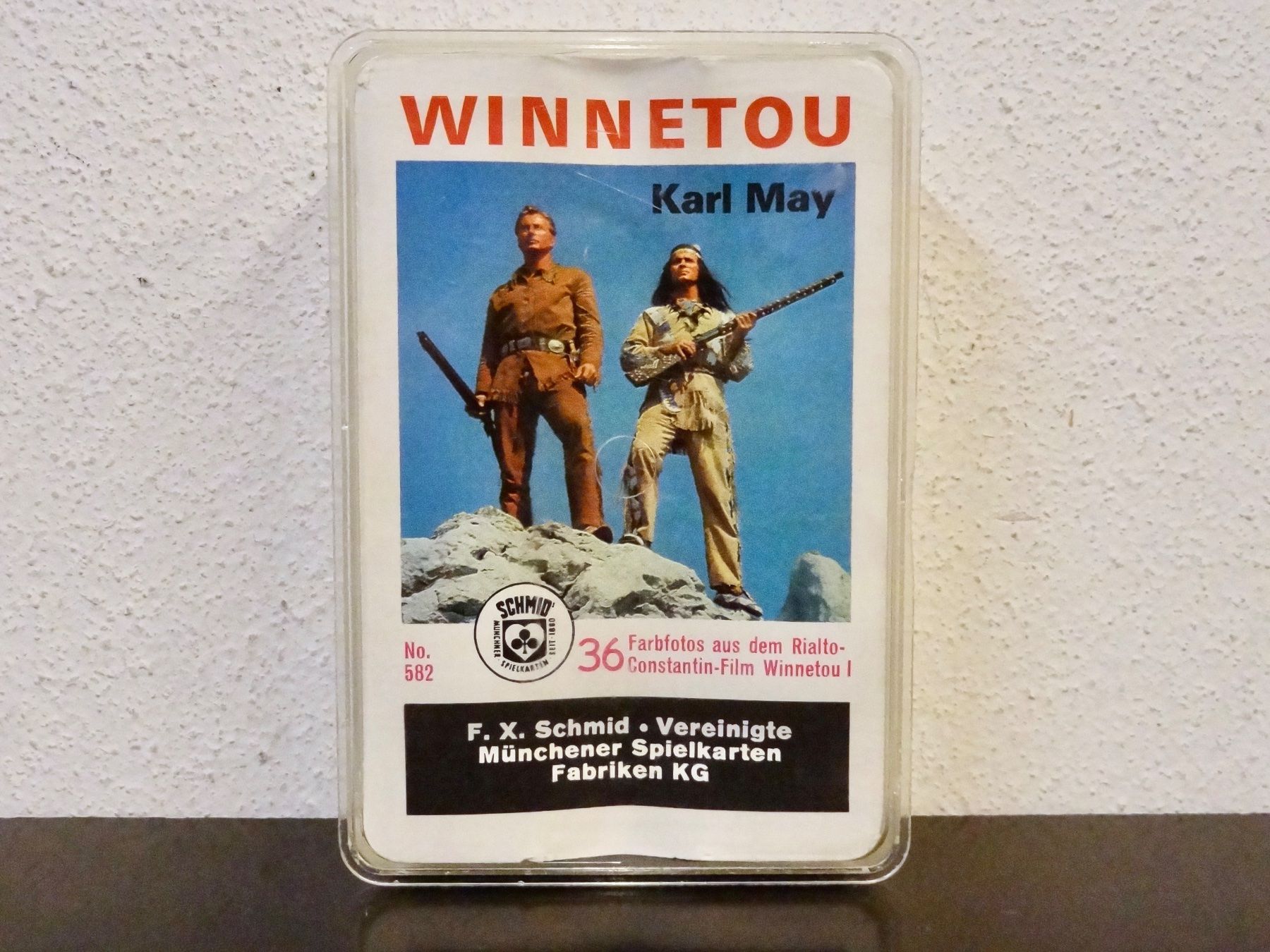 Giochi: schönes altes Quartett WINNETOU – Usato da Kerzers venduto da wisaundso