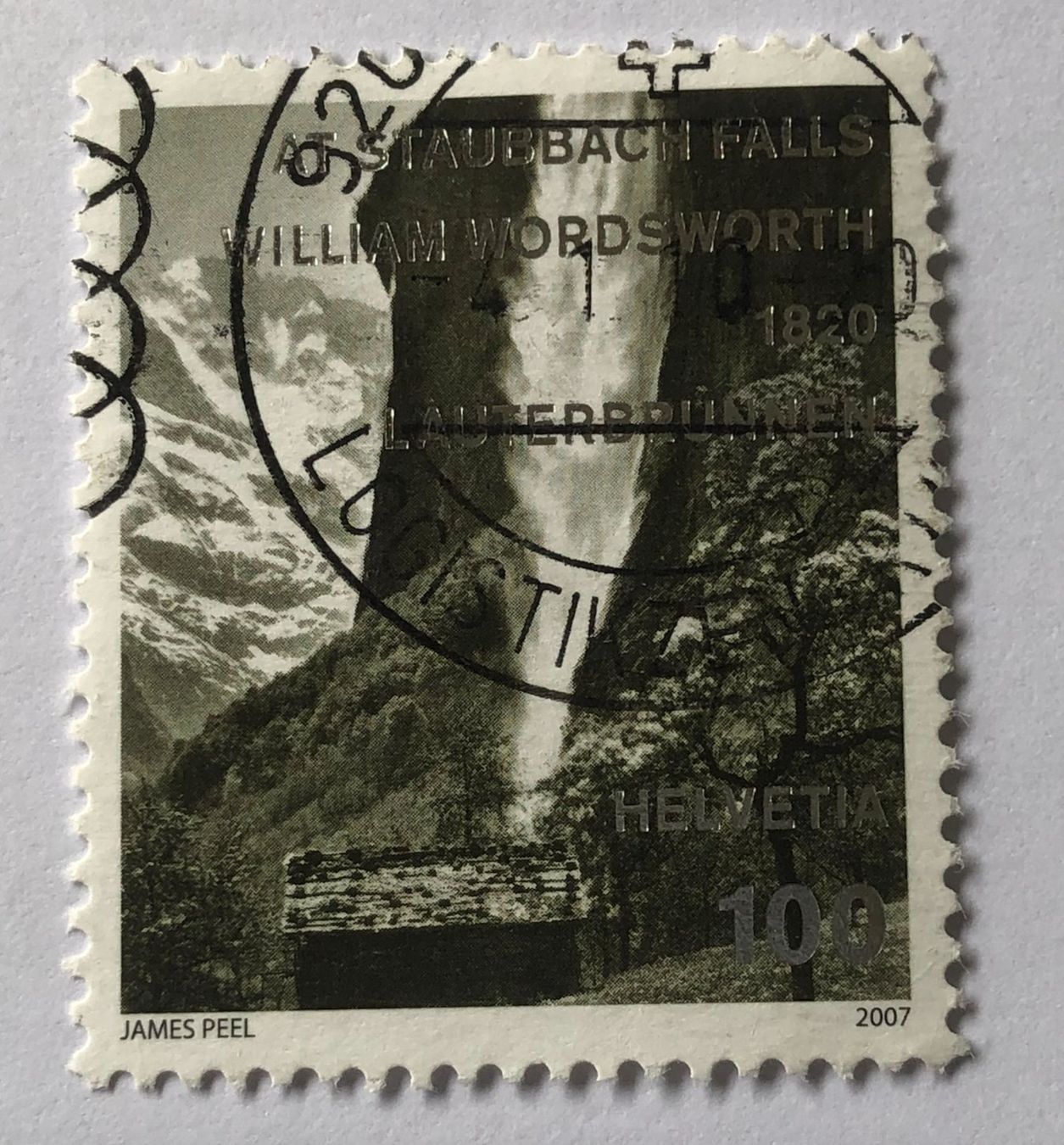 Alle Briefmarken: Nr. 1241 LAUTERBRUNNEN GESTEMPELT 2007   – Gebraucht aus Aarau von Billa007