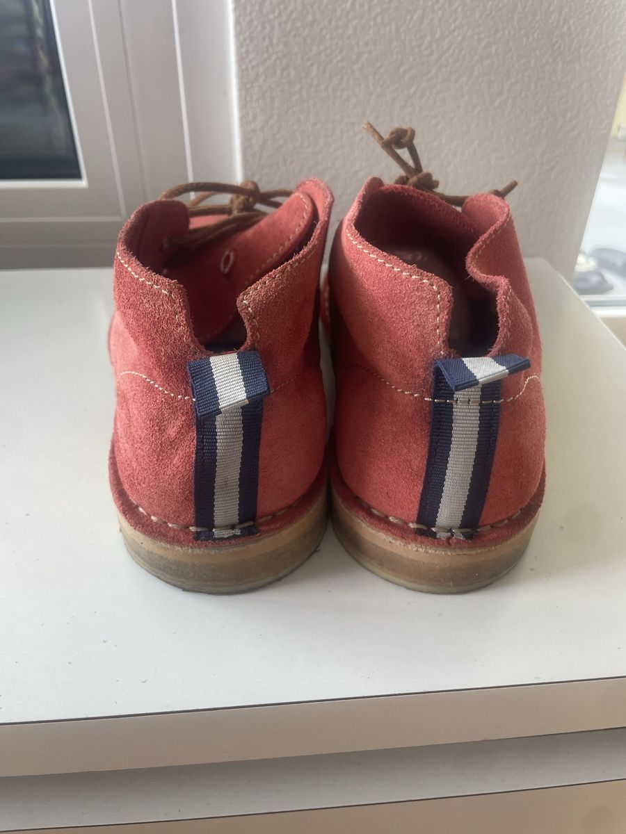 Scarpe da uomo: Coole rote Wildlederschuhe Gr.40 – Nuovo (secondo la descrizione) da Winterthur venduto da Lili3435 2