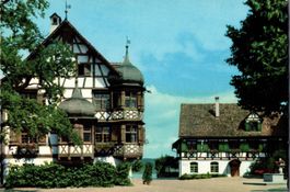 Alte Ansichtskarte: Drachenburg Gottlieben, Thurgau!
