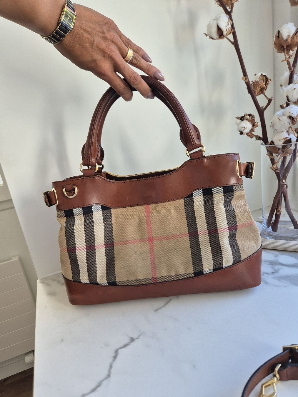 Burberry Borse da donna: Burberry Hepburn Vintage Handtasche – Usato da Weisslingen venduto da Airgate 3