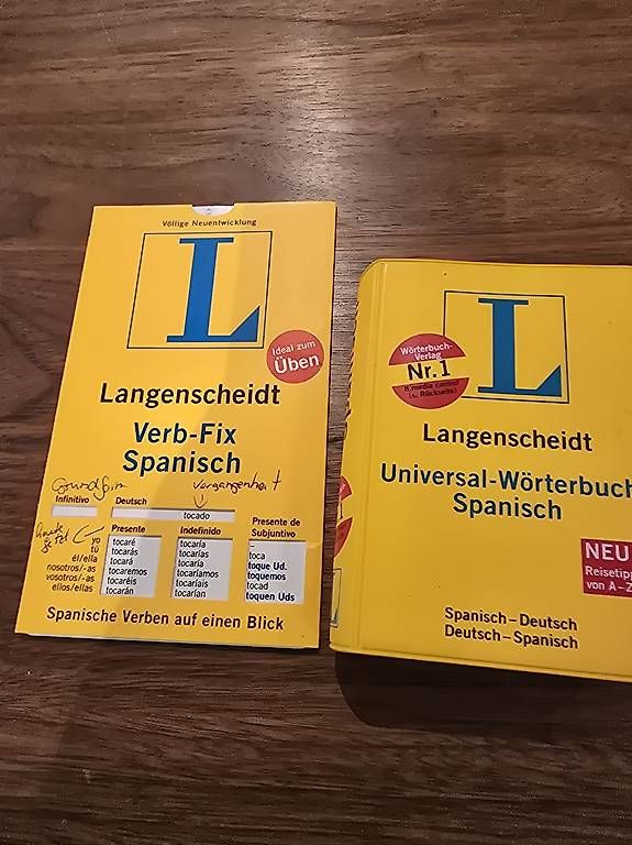 Libri: Spanisch Wörterbuch und Verben -Fix – Usato da Rheinfelden venduto da Sab_ry9j 1