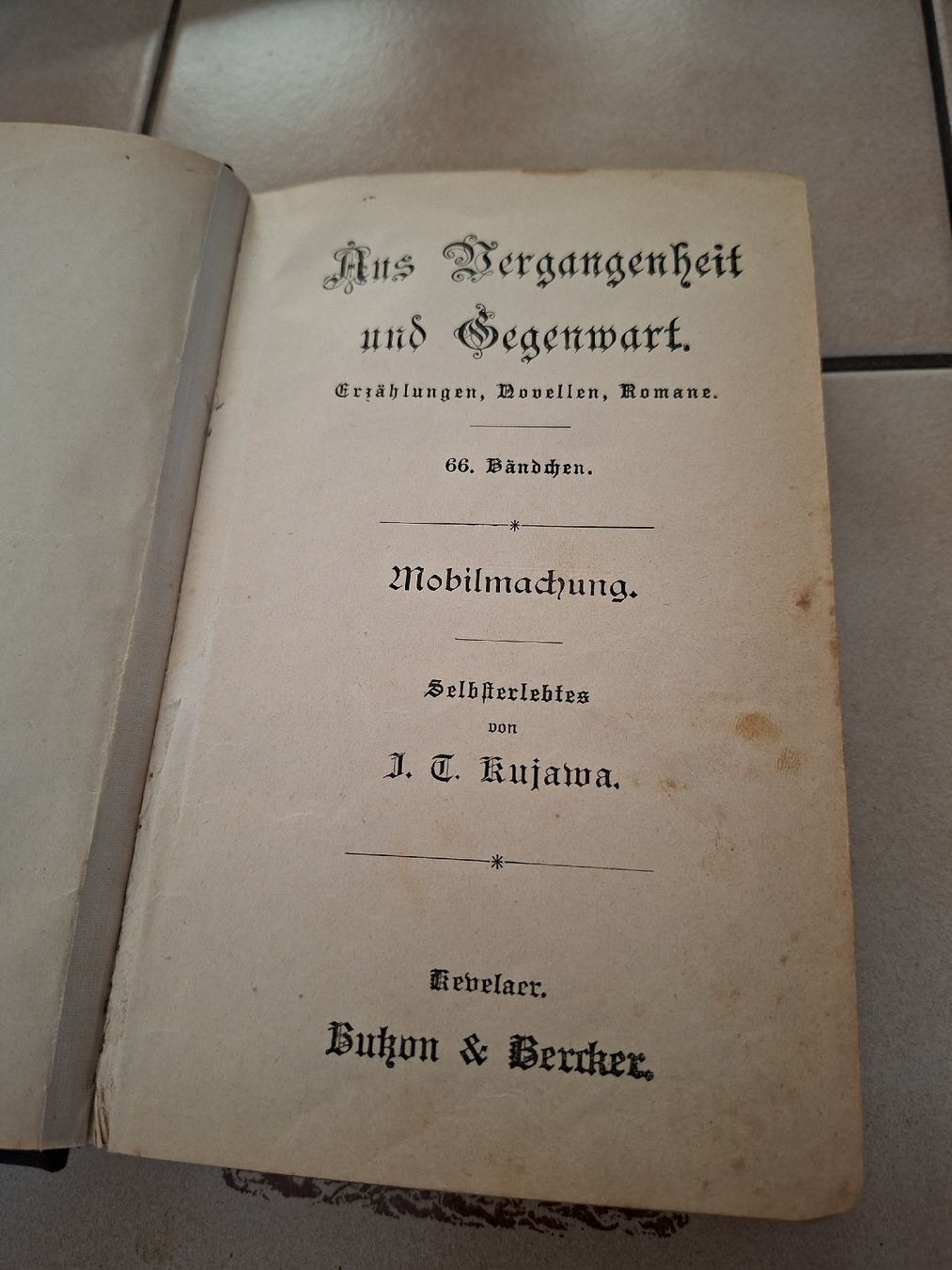 Libri: Mobilmachung – Usato da Meierskappel venduto da rigihans