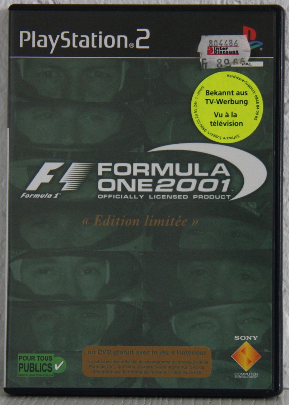 Giochi: PS2 Formula One 2001 – Usato da Fisibach venduto da Re-Games24
