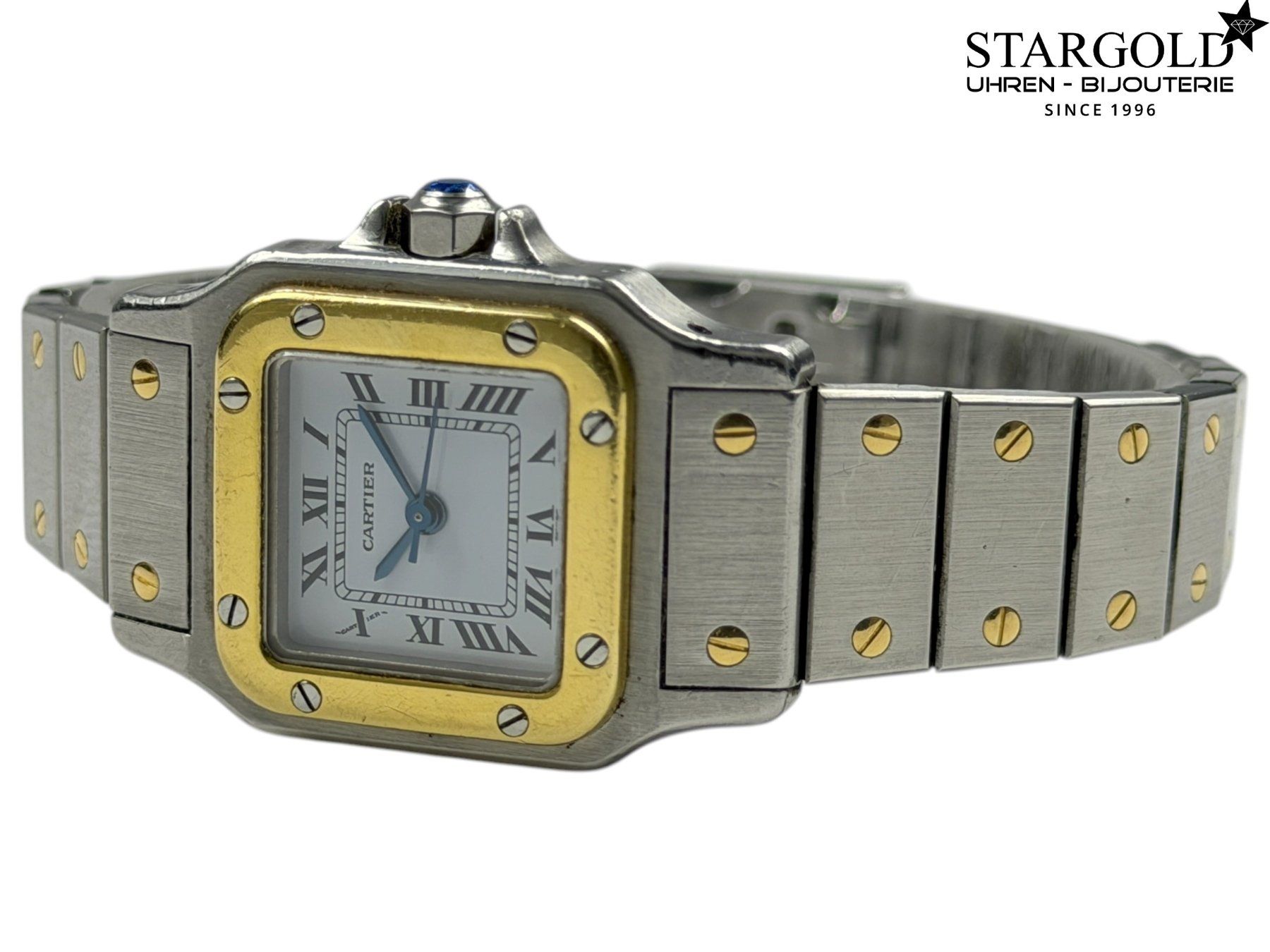 Cartier Montres: Cartier Santos Galbée - 0902 – D'occasion à Zürich par Stargold-Uhren 1