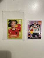 Panini Sticker Kevin De Bruyne Florian Wirtz neu