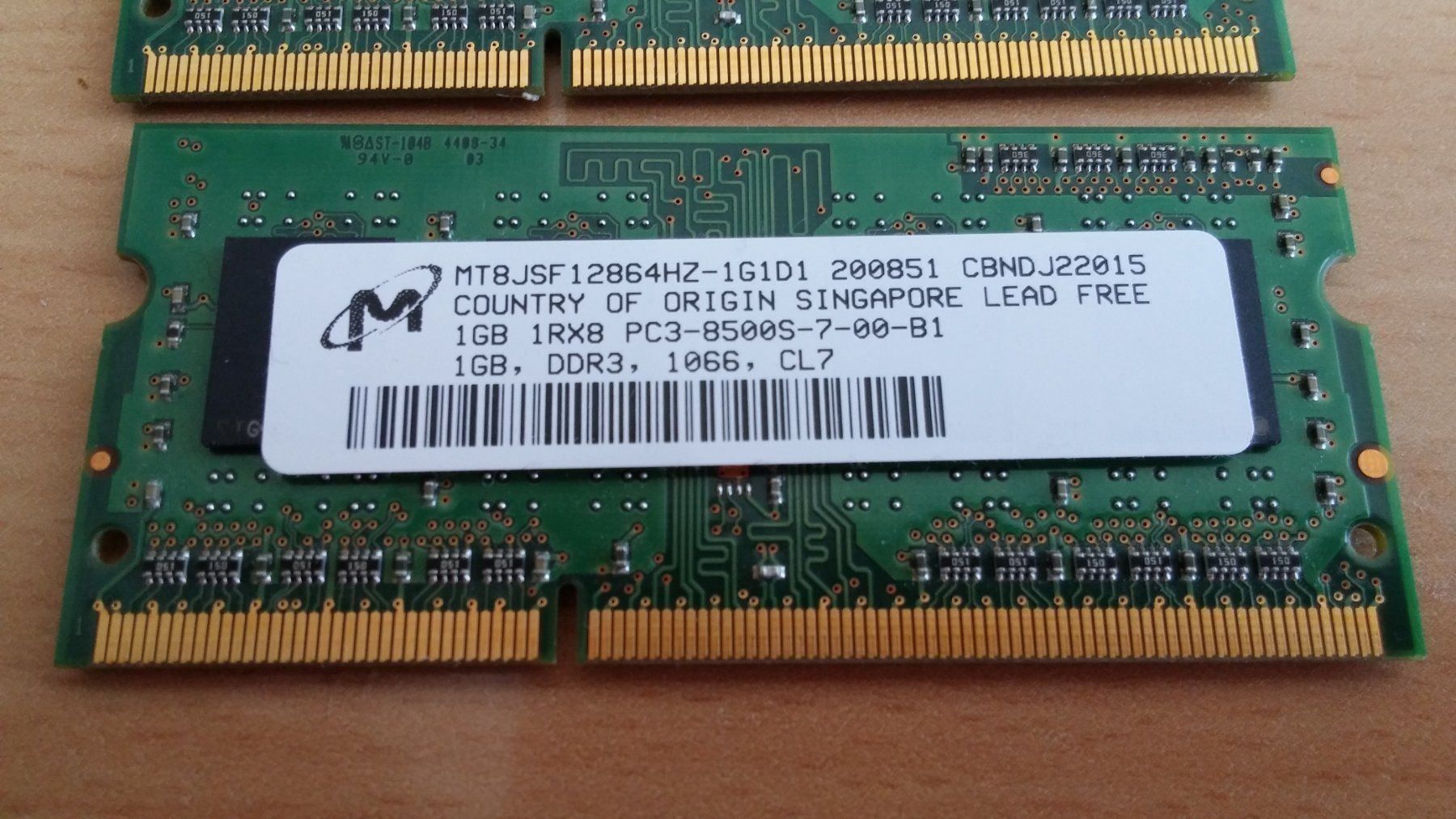 Schede di memoria: 2GB RAM DDR3 SDRAM PC3-8500 204-Pin – Usato da Zürich venduto da sendbad 2