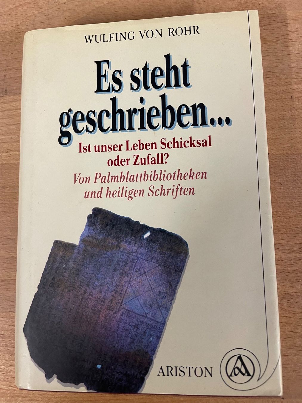 Libri: Wulfing von Rohr: Es steht geschrieben... – Usato da Eschen venduto da books_and_more