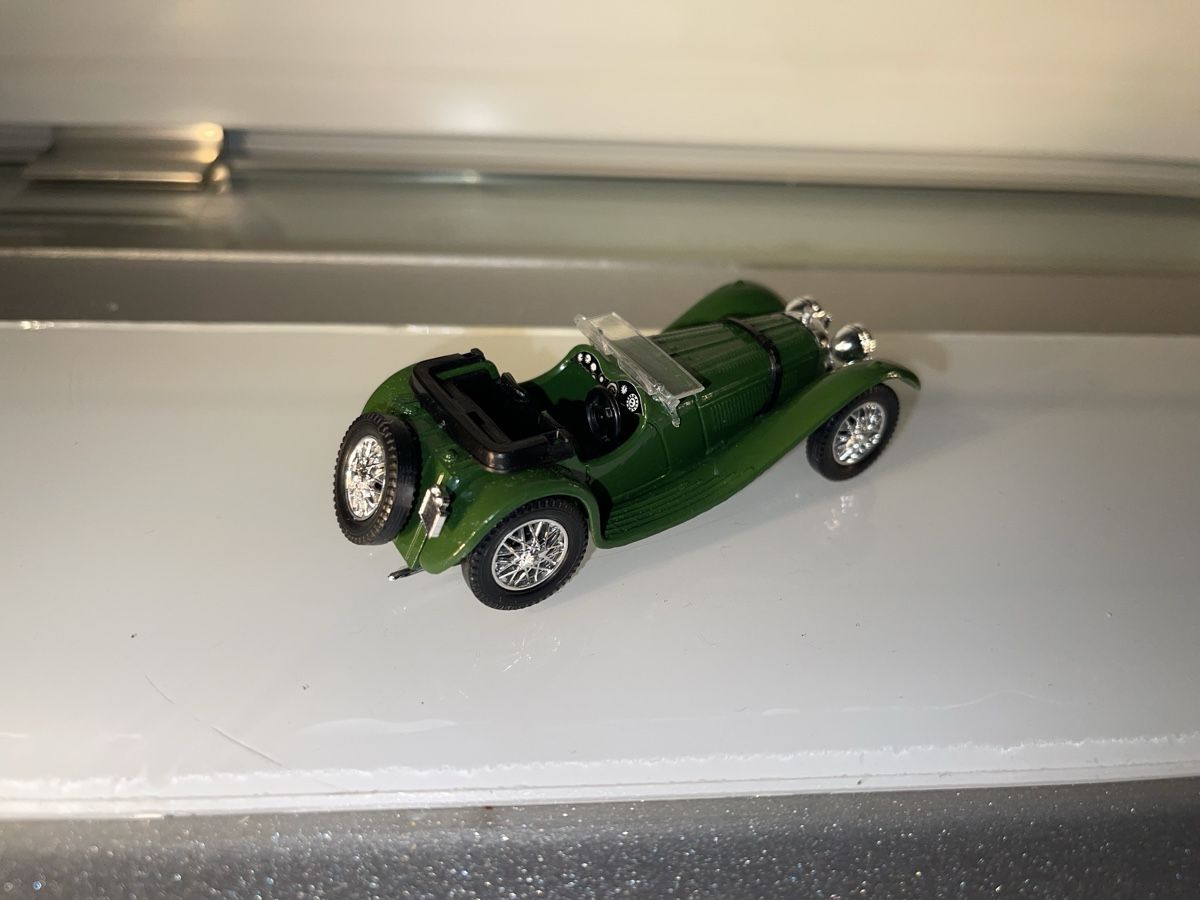 Solido Modellautos: Jaguar SS 100 Modellauto grün 1938 SOLIDO – Neu (gemäss Beschreibung) aus Siebnen von speedy63 2