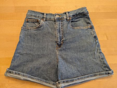 short en jean pull&bear 38