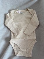 Body langarm beige Grösse 62/68