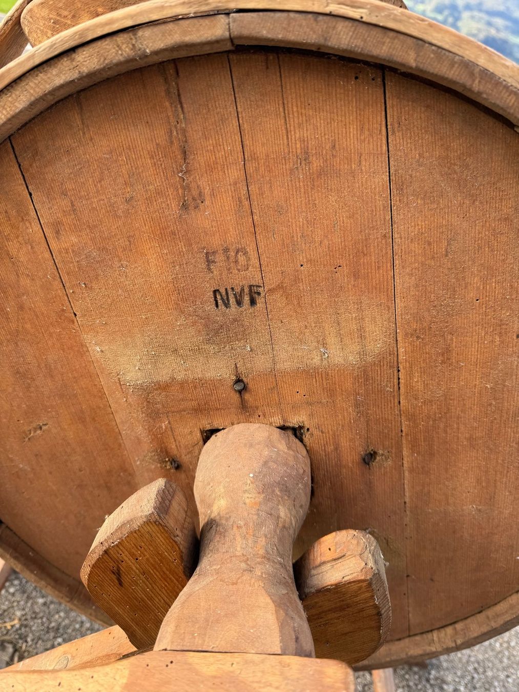 Holzartikel: Rustikale Buttermaschine, Vintage! – Gebraucht aus Sachseln von BONATI01 1