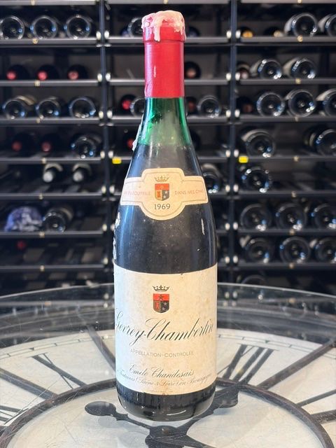 Vino: Gevrey-Chambertin 1969 Emile Chandesais – Nuovo e nell'imballaggio originale da Muri AG venduto da winklerweine