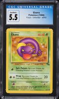 1999 Pokemon Fossil Ekans #46 CGC 5.5 EX+