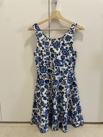 Vestito corto H&M motivo floreale taglia 36