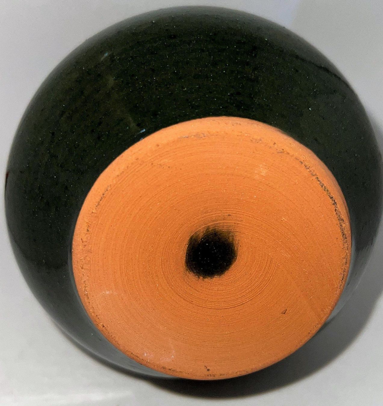 Vasen & Gefässe: Vase Keramik grün – Neu (gemäss Beschreibung) aus Lutzenberg von Truhe 2