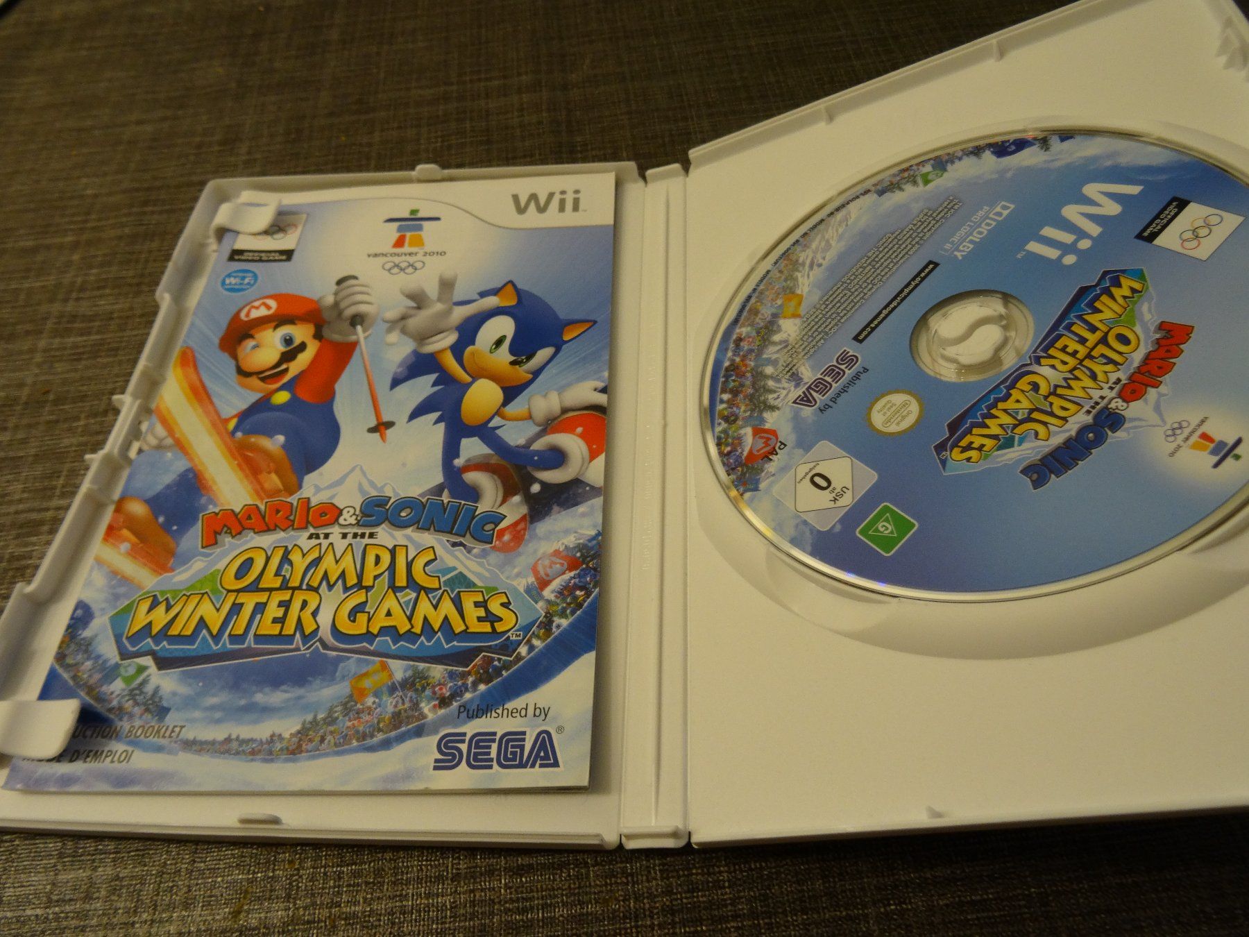 Nintendo Spiele: Mario & Sonic at the Olympic Winter Games WII – Gebraucht aus Olten von Disc-Ausverkauf 1