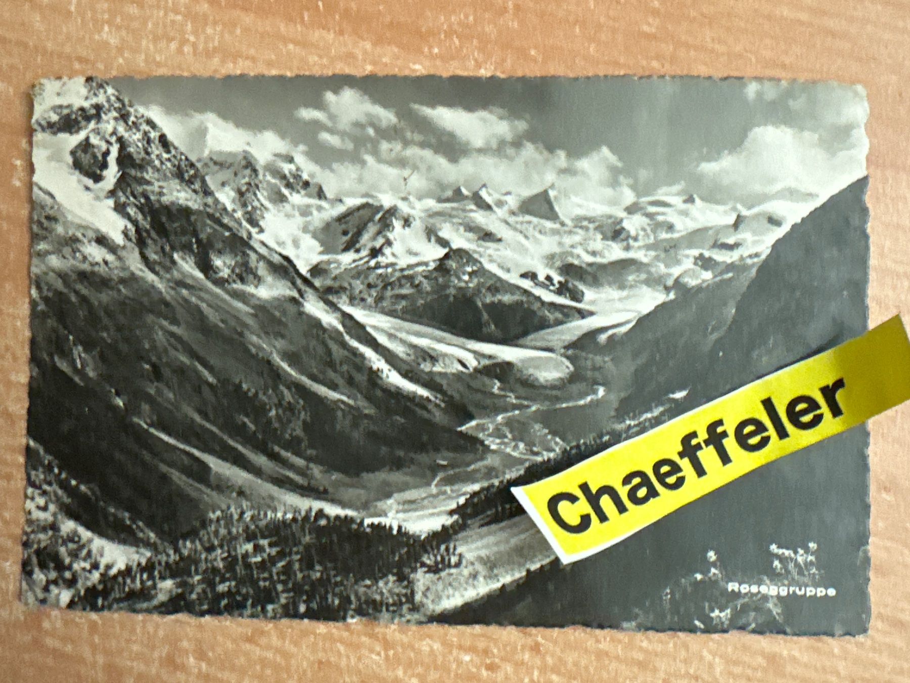 Ansichtskarten: 1950 Roseggruppe – Gebraucht aus Zürich von Chaeffeler