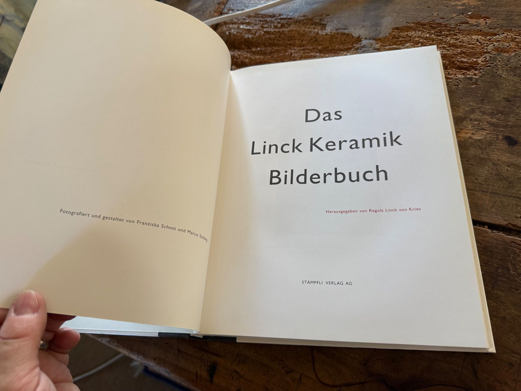 Bücher: Das LINCK Keramik Bilderbuch – Gebraucht aus Bern von Jwpm66 1