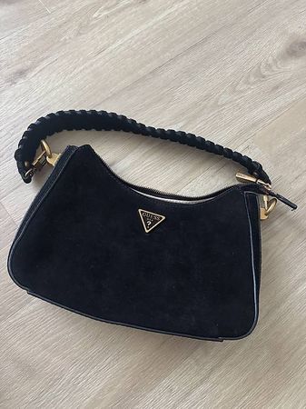 Guess Schultertasche  Schwarz