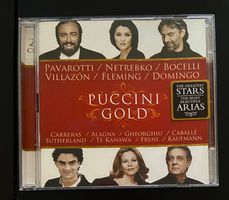 2 CDs PUCCINI GOLD Pavarotti • Netrebko • Bocelli • Domingo