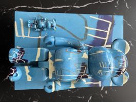 BE@RBRICK Jean-Michel Basquiat BlueEdition 100%&400%Original