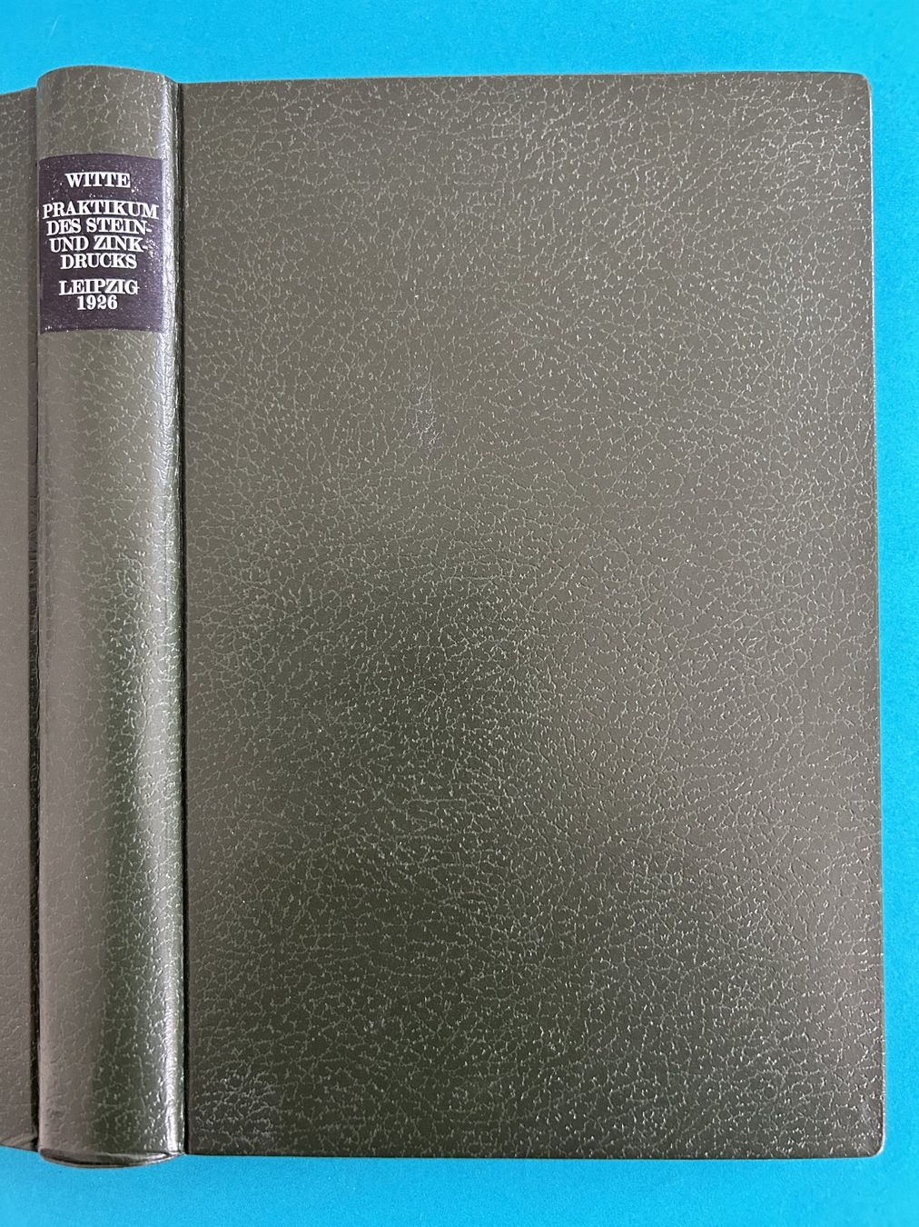 Libri: Wie geht Lithographie 1926 – Usato da Zürich venduto da Domus09