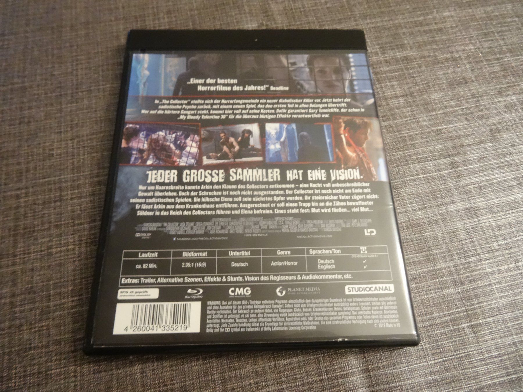 Tutti i DVDs: The Collection - The Collector 2 - Blu-ray Horror – Usato da Olten venduto da Disc-Verkauf 2