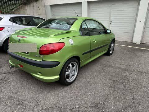 Peugeot Automobili: Cabriolet, Peugeot 206 CC – Usato da Romanshorn venduto da Flohmarkt_Romanshorn