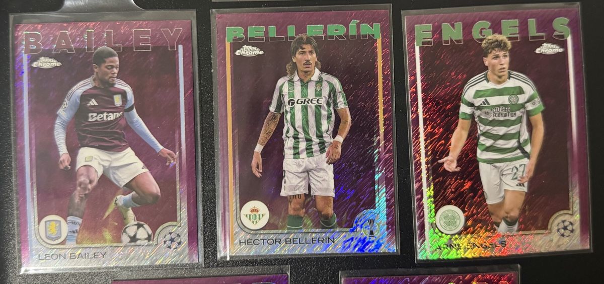 Topps Carte collezionabili: Topps Chrome - Magenta Shimmer Refractor Lot – Nuovo (secondo la descrizione) da Embrach venduto da BenzosCards 2