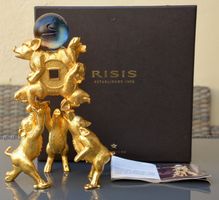 Risis Established 1976 Singapure 24K Gold Figur / Figurine