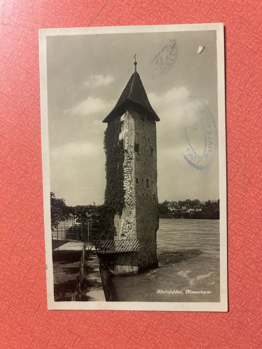 Ansichtskarten: Ansichtskarte Rheinfelden Messerturm  – Gebraucht aus Lanzenhäusern von vic63