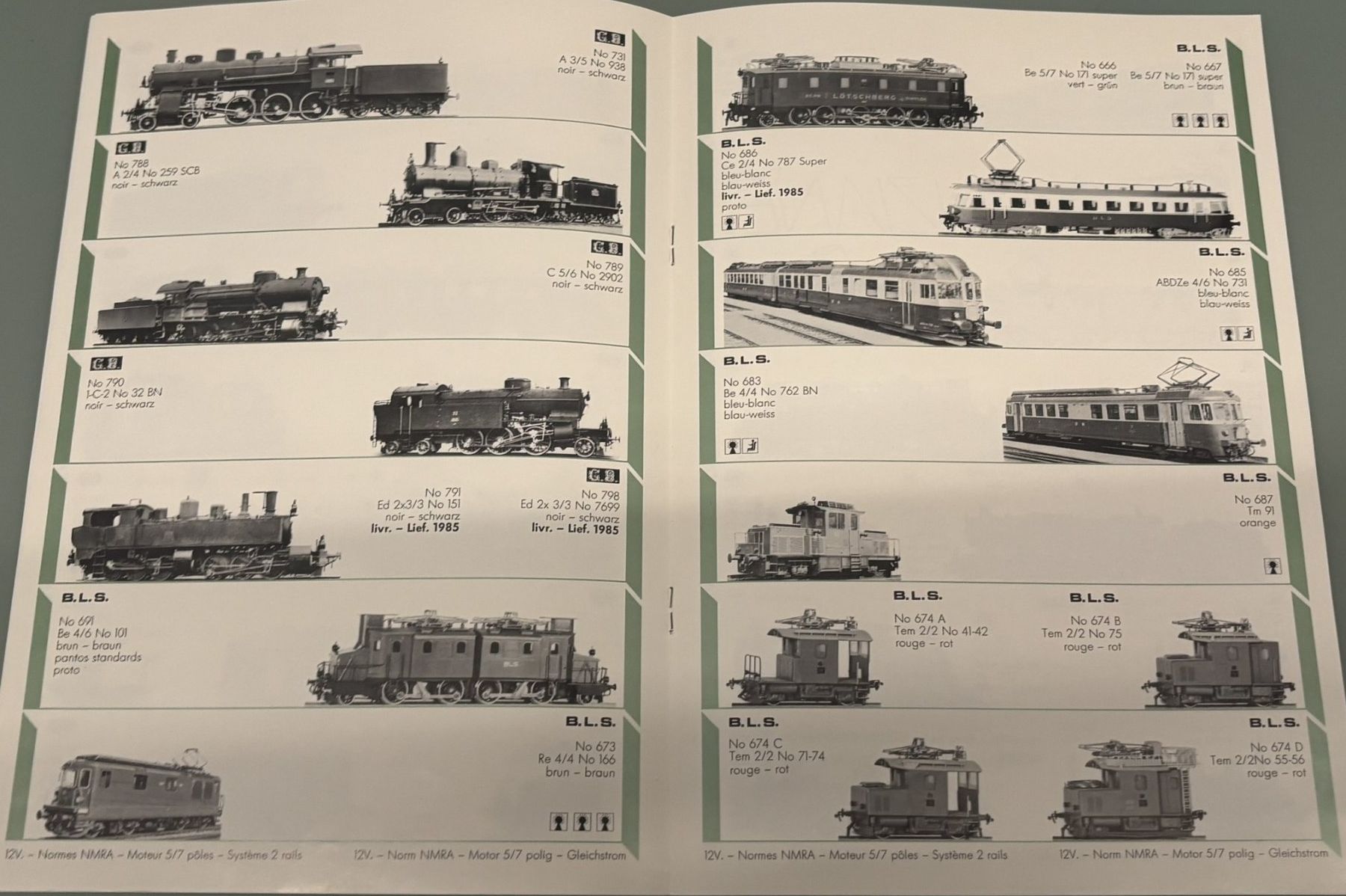 Metropolitan Modellini di ferrovie: 1985 METROP + ROXY  HO HÄNDLERKATALOGE – Usato da Sion venduto da lol_98vj 2